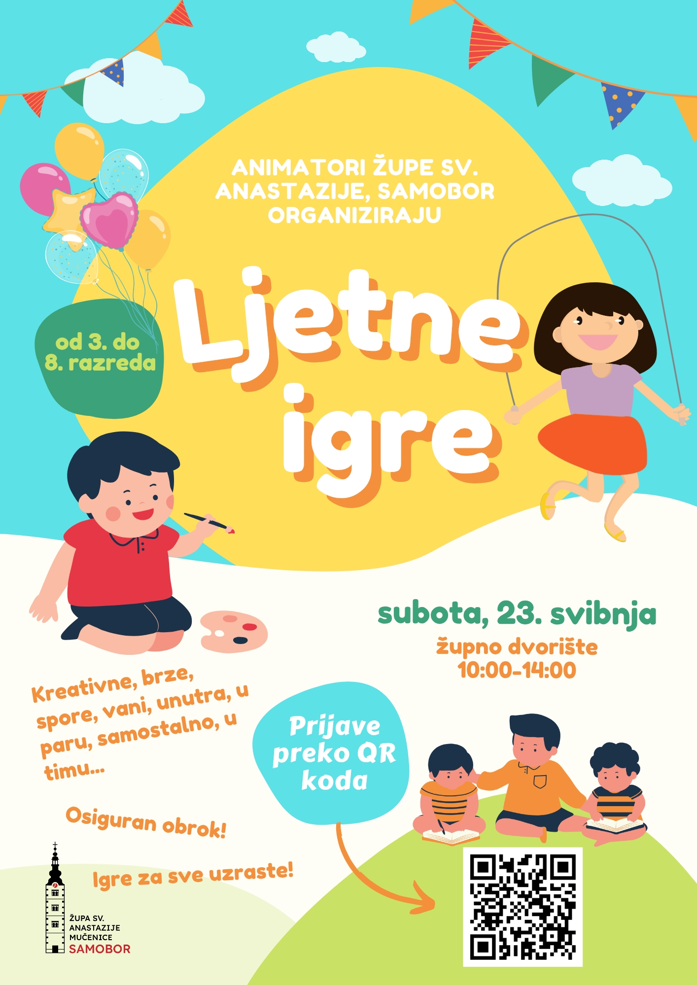 LJETNE IGRE ZA OSNOVNOŠKOLCE